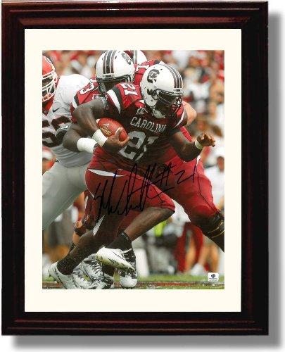 Framed 8x10 South Carolina Gamecocks Marcus Lattimore Autograph Photo Print Framed Print - College Football FSP - Framed   