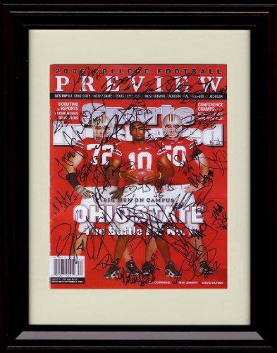 Unframed 2006 Ohio State Team Signed SI Autograph Promo Print Unframed Print - College Football FSP - Unframed   