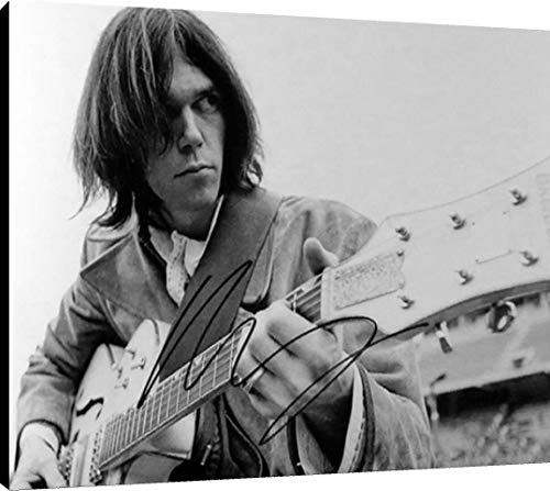 Acrylic Wall Art:  Neil Young Autograph Print Acrylic - Music FSP - Acrylic   