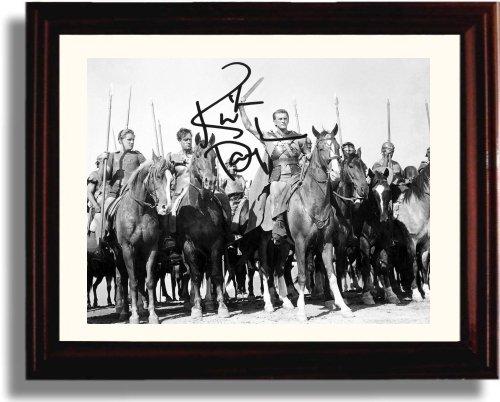 Unframed Kirk Douglas Autograph Promo Print - Spartacus Landscape Unframed Print - Movies FSP - Unframed   