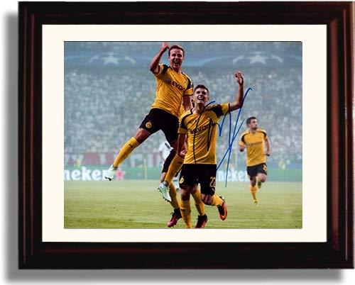 Unframed Christian Pulisic - Borussia Dortmund - Autograph Promo Print Unframed Print - Soccer FSP - Unframed   