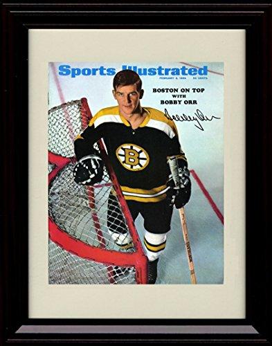 Unframed Bobby Orr SI Autograph Promo Print - Boston Bruins - 3/3/69 Unframed Print - Hockey FSP - Unframed   