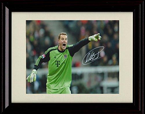 Unframed Manuel Neur Autograph Promo Print - Team Germany World Cup Unframed Print - Soccer FSP - Unframed   