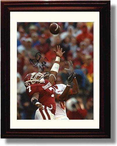 Unframed Brandon Everage Autograph Promo Print - Oklahoma Sooners Unframed Print - College Football FSP - Unframed   