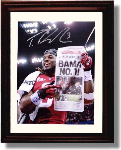 Unframed Alabama Football Trent Richardson 2011 National Championship Autograph Photo Unframed Print - College Football FSP - Unframed   