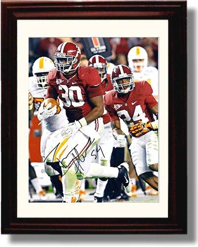 Unframed Donta Hightower Autograph Promo Print - Alabama Crimson Tide Unframed Print - College Football FSP - Unframed   