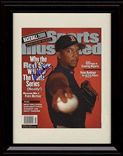 Framed 8x10 Pedro Martinez SI Autograph Replica Print 3/27/2000 Framed Print - Baseball FSP - Framed   