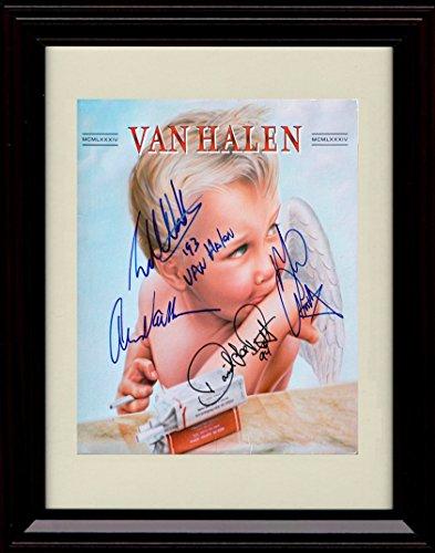 Unframed Van Halen - 1984 Album Cover Autograph Promo Print Unframed Print - Music FSP - Unframed   