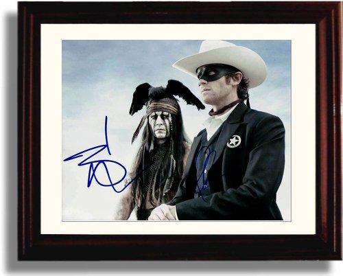 Unframed Lone Ranger Autograph Promo Print Unframed Print - Movies FSP - Unframed   