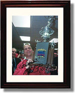 Framed 8x10 Georgia Football Coach Mark Richt 2008 Sugar Bowl Trophy Autograph Promo Print Framed Print - College Football FSP - Framed   