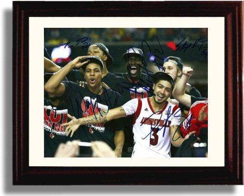 Unframed Louisville Cardinals Team Photo Autograph Promo Print - Louisville Cardinals - 2013 Champs Unframed Print - College Basketball FSP - Unframed   