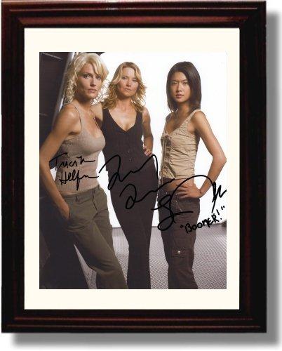 Unframed Battlestar Galactica Autograph Promo Print - Battlestar Galactica Unframed Print - Television FSP - Unframed   