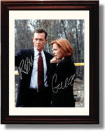 Unframed X Files Autograph Promo Print - X Files Cast Unframed Print - Television FSP - Unframed   